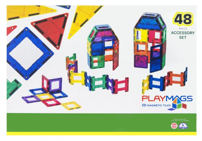 Конструктор Playmags магнітний набір 48 ел. PM161