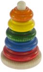 Nic Пірамідка дерев'яна різнобарвна NIC2310