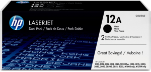 Комплект картриджів HP LJ 1010/1012/1015/1020/1022 DUAL PACK