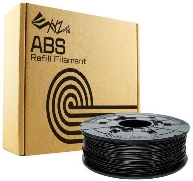 Катушка з ниткою 1.75мм/0.6кг ABS XYZprinting Filament для da Vinci, чорний
