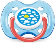 Пустушка Avent Freeflow 0міс+, ортодонтична, для хлопчиків