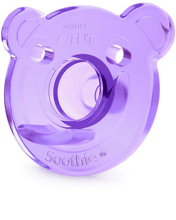 Пустушка Avent Soothie 3міс+, фігурна, 2шт, для дівчат