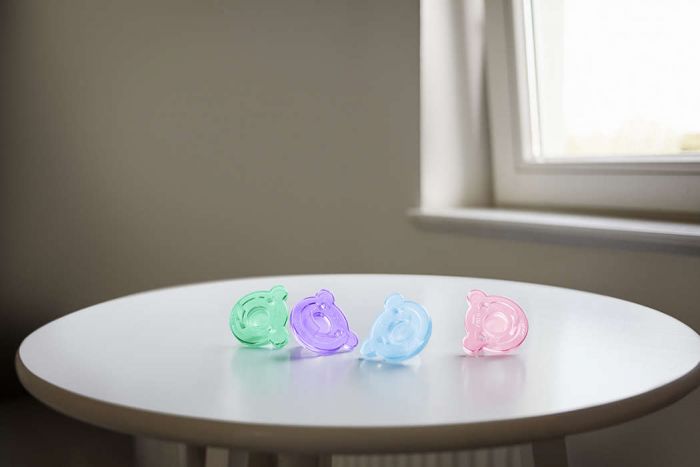 Пустушка Avent Soothie 3міс+, фігурна, 2шт, для дівчат