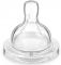 Соска силіконова Avent Classic+ середній потік 2шт 3+ SCF633/27