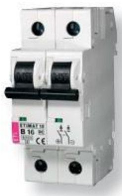 Автоматичний вимикач ETI ETIMAT 10 DC 2p C 50A (6 kA)
