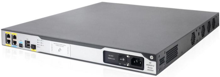 Маршрутизатор HP MSR3012 2xGE, 1xGE-T/SFP, 2 SIC, 1 HMIM, 1 VPM slots, 1U rack, 1-year warranty