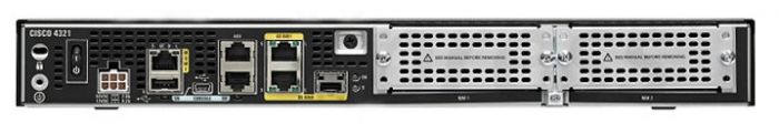 Маршрутизатор Cisco ISR 4321 Sec bundle w/SEC license