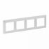Рамка 4 поста Legrand Valena LIFE перлинний