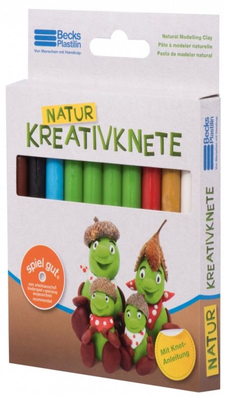 Пластилін восковий Becks Plastilin 150г 7 кольорів B101283