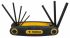 Ключі Torx TOPEX, набір 8 од., T9-T40, прямі, складаються в ручку