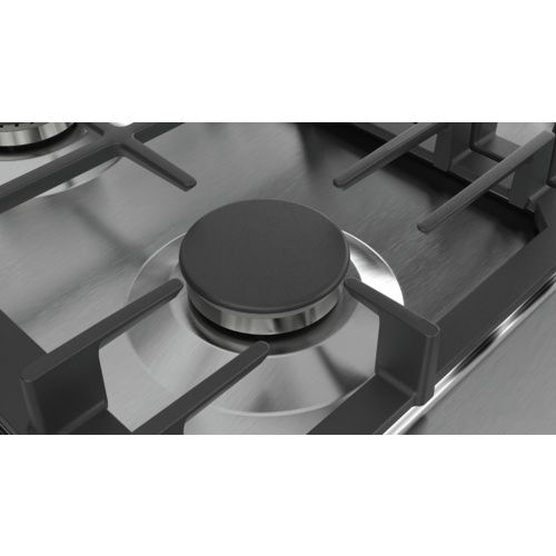 Вбудовувана газова поверхня Bosch PCH6A5B90R - Ш-60см./3 конфорки + WOK /нерж. сталь