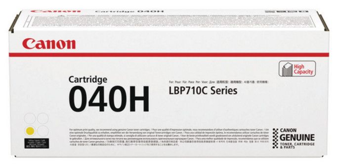 Картридж Canon 040H LBP710/712 Yellow (10000 стр)