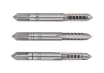 Мітчики TOPEX, M6, набір 3 шт., крок різьблення 1.0 мм