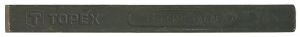 Зубило TOPEX, слюсарне, плоске, ширина 20 мм, довжина 200 мм