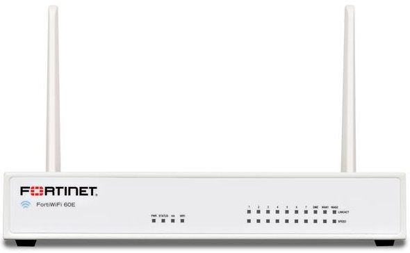Міжмережевий екран Fortinet FWF-60E 2 GE WAN, 1 GE DMZ, 7 GE LAN