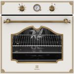 Духова шафа електрична Electrolux OPEB2320V, 72 л, А, телескопічні направляючі, Шампань