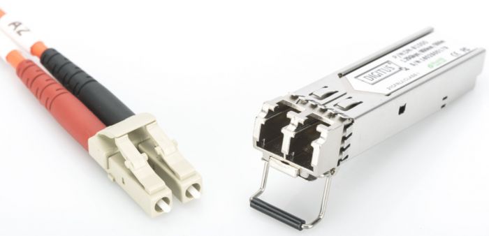 Модуль DIGITUS Industrial 1.25 Gbps SFP, 550m, MM, LC Duplex, 1000Base-SX, 850nm
