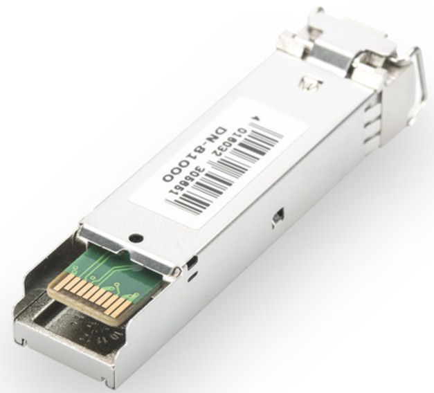 Модуль DIGITUS Industrial 1.25 Gbps SFP, 550m, MM, LC Duplex, 1000Base-SX, 850nm