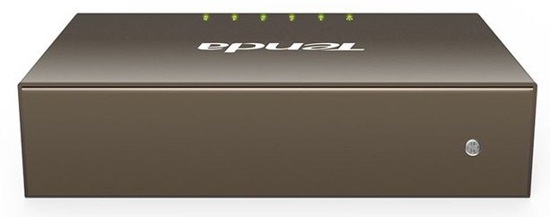 Комутатор TENDA TEG1005D 5xGE, Desktop метал, Некерований