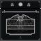 Духова шафа електрична Electrolux OPEB2320B, 72 л, А, телескопічні направляючі, Матовий чорний