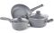 Набір посуду з 5 предметів Lamart LT1095 з мраморним покриттям Stone