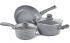 Набір посуду з 5 предметів Lamart LT1095 з мраморним покриттям Stone
