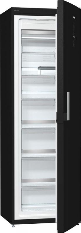 Морозильна камера Gorenje FN6192PB, Висота - 185см,  243л, А++, NF, , Дисплей, Чорний