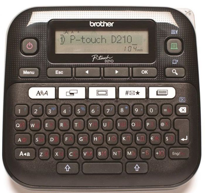 Принтер для друку наклейок Brother PT-D210