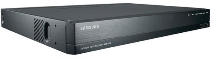 Мережевий відеорекордер Hanwha SRN-873SP/AC, 64Mbps, 2MP 8CH real-time recording