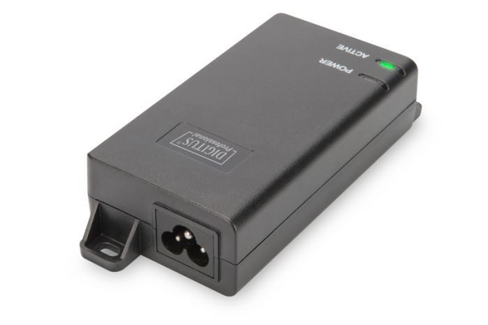 PoE-Інжектор DIGITUS PoE+ 802.3at, 10/100/1000 Mbps, Output max. 48V, 30W