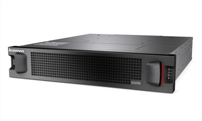Система збереження даних Lenovo Storage S3200 SFF Chassis Dual FC/iSCSI Controller