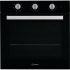 Духова шафа Indesit електрична, 66л, A, конвекція, чорний