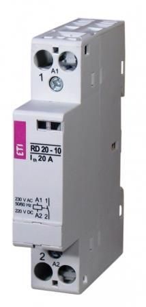 Контактор імпульсний ETI RBS 220-20 230V AC 20A (2НВ, AC1)
