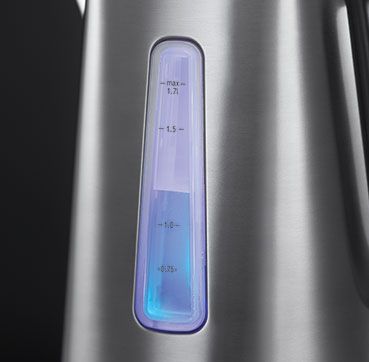 Електрочайник Russell Hobbs Luna Moonlight, 1,7л, нержа. сталь, сірий