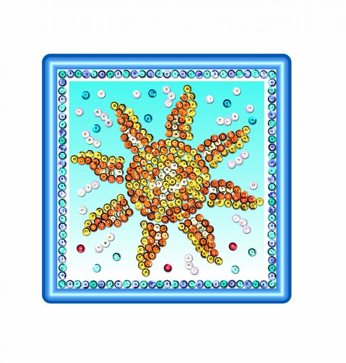 Набір для творчості Sequin Art SEASONS Космос, Сонце, Місяць і зірки SA1511
