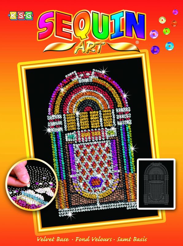 Набір для творчості Sequin Art ORANGE Jukebox SA_1515
