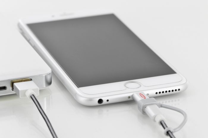 Кабель EDNET USB 2.0 Lightning+microUSB charge/sync 1 м, Black