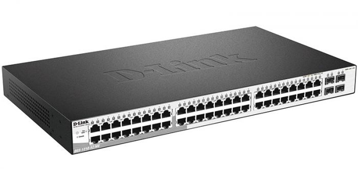 Комутатор D-Link DGS-1210-52/ME/A 48xGE, 4xSFP/GE MetroEthernet