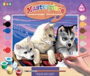 Набір для творчості Sequin Art PAINTING BY NUMBERS SENIOR Хаскі SA1036