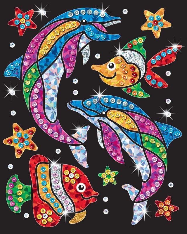 Набір для творчості Sequin Art FOILTASTIC Дельфін SA1312