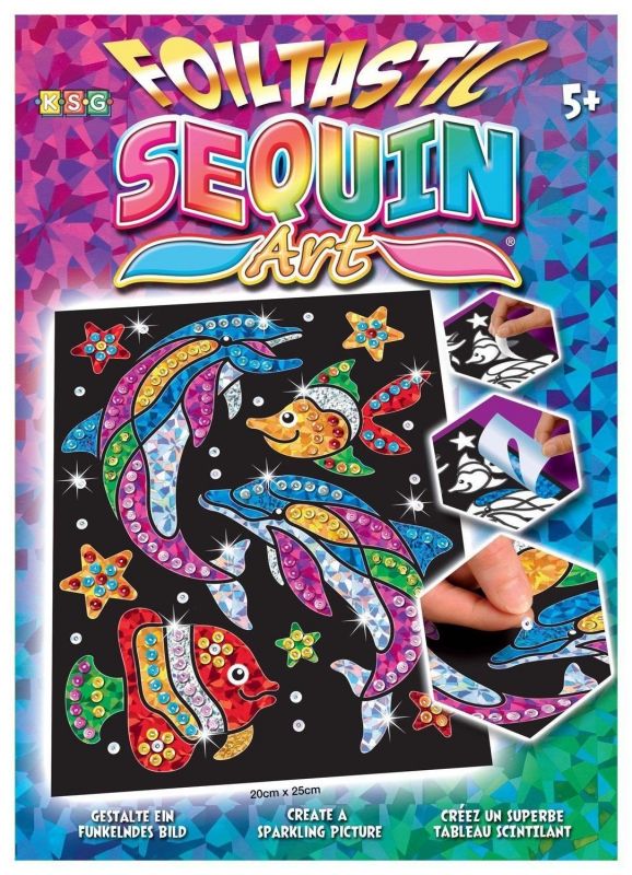 Набір для творчості Sequin Art FOILTASTIC Дельфін SA1312