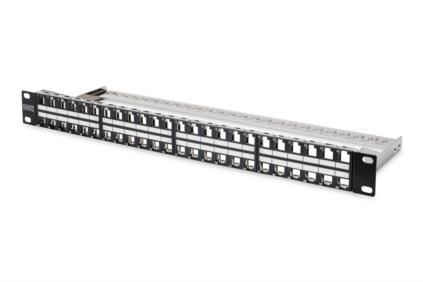Рама 19" DIGITUS 1U для складальної патч-панелі 48 портов, чорна