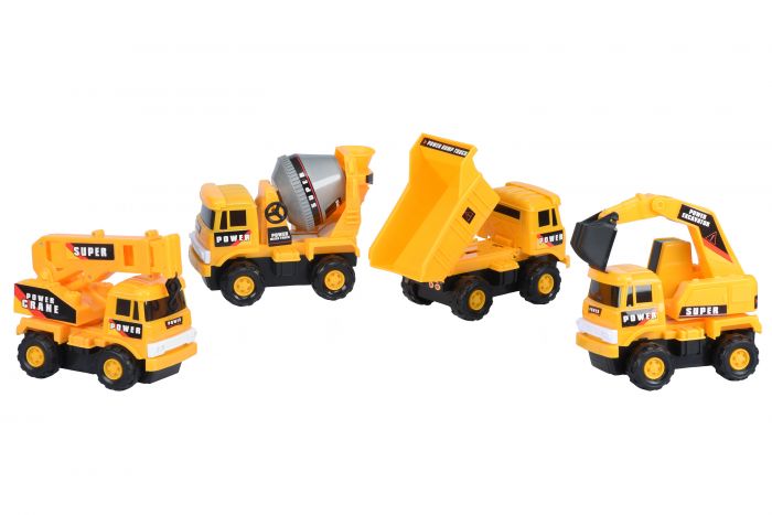Набір машинок Same Toy Builder Будівельна техніка  (4 од.) R1806Ut