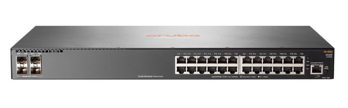 Коммутатор HPE Aruba 2930F-24G + 24xGE+4xGE-SFP, L2/L3, LT Warranty