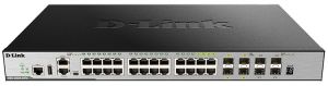 Комутатор D-Link DGS-3630-28TC 20xGE, 4xGE/SFP, 4xSFP+, L3
