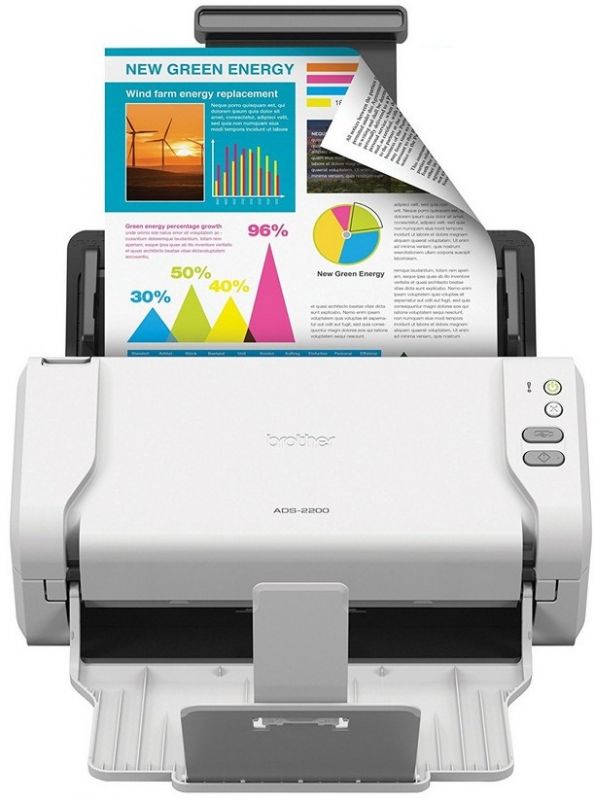 Документ-сканер A4 Brother ADS2200