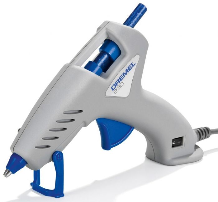 Пістолет клейовий Dremel 930, 105 °C і 165°C, 7мм