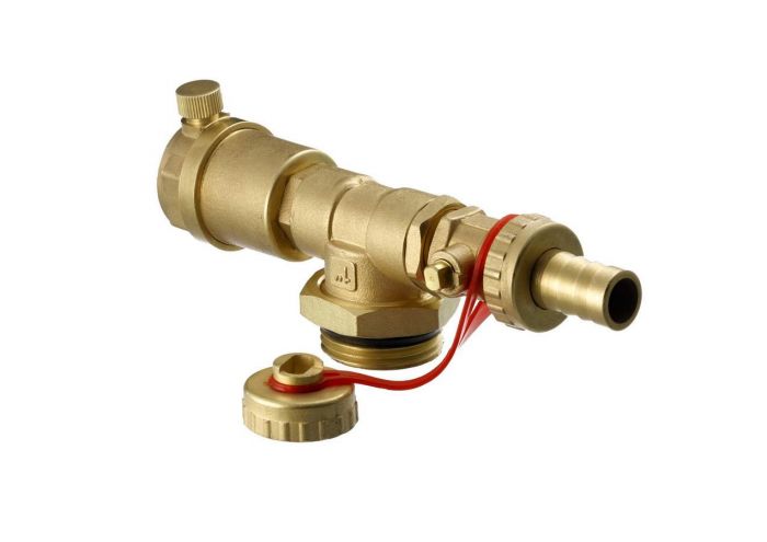 Торцева секція Danfoss FHF-EA з автоматичним відвідником повітря