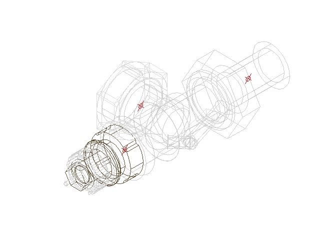 Клапан термостатичний Danfoss RA-N, DN 15, вх. 1/2" - вих. 1/2", осьовий