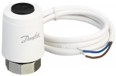 Термоелектричний привід Danfoss TWA-K, NO, 230V, M30x1.5, довжина кабелю 0.95м